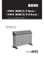 Preview for 1 page of Rowi HWK 2000/3/2 Basic Operating Instructions Manual