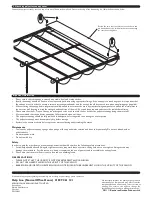 Preview for 6 page of Rowlinson St. Tropez Assembly Instructions Manual