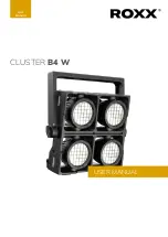 ROXX CLUSTER B4 W User Manual preview