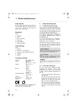 Preview for 4 page of Royal Appliance Akku-Blitz M6640 Operating Manual