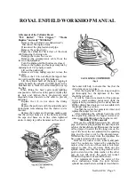 Preview for 10 page of Royal Enfield 350 BULLET 1956 Workshop Maintenance Manual