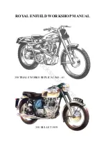 Preview for 17 page of Royal Enfield 350 BULLET 1956 Workshop Maintenance Manual