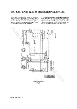 Preview for 37 page of Royal Enfield 350 BULLET 1956 Workshop Maintenance Manual