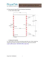 Preview for 7 page of RoyalTek REB-1315S5 Operational Manual