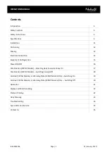 Preview for 2 page of RPI Nuttall Flexeserve FXZNA Operator'S Manual