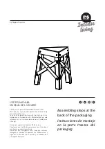 Preview for 1 page of RS Barcelona Eiffel Paper Stool User Manual