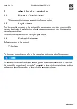 Preview for 4 page of RS PRO 1410-1002 Operating Manual