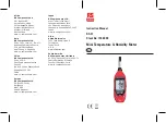 Preview for 1 page of RS PRO 155-8900 Instruction Manual