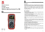 Preview for 30 page of RS PRO 204-8305 Instruction Manual