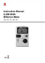 RS PRO ILOM-508A Instruction Manual preview