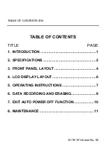 Preview for 2 page of RS PRO RS-1361C Instruction Manual