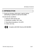 Preview for 3 page of RS PRO RS-1361C Instruction Manual