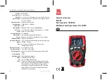 Preview for 8 page of RS PRO RS-960 Instruction Manual