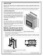 Preview for 9 page of RSF Woodburning Fireplaces ORACLE2 Owner'S Manual