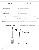 Preview for 3 page of RST Aster Media console SL-MCON-7 Assembly Instructions Manual