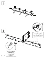 Preview for 8 page of RST Aster Media console SL-MCON-7 Assembly Instructions Manual