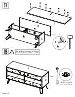 Preview for 15 page of RST Aster Media console SL-MCON-7 Assembly Instructions Manual