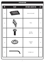 Preview for 10 page of RST CAPRI OP-ALCT4626-CAPRI Assembly Instructions Manual