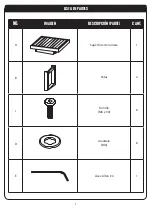 Preview for 6 page of RST CAPRI OP-ALST2222 Manual