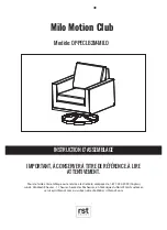 Preview for 5 page of RST Milo Motion OP-PECLB2M-MILO Assembly Instructions Manual