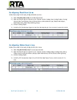 Preview for 18 page of RTA 460BCUS-NNA4 Product User Manual