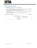 Preview for 19 page of RTA 460BCUS-NNA4 Product User Manual