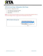 Preview for 20 page of RTA 460BCUS-NNA4 Product User Manual