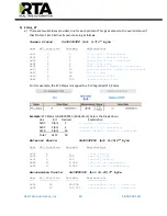 Preview for 40 page of RTA 460BCUS-NNA4 Product User Manual