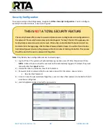 Preview for 48 page of RTA 460BCUS-NNA4 Product User Manual