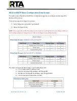 Preview for 18 page of RTA 460BMS Product User Manual