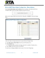 Preview for 22 page of RTA 460BMS Product User Manual