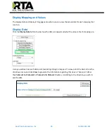 Preview for 26 page of RTA 460BMS Product User Manual