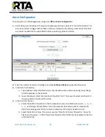 Preview for 48 page of RTA 460BMS Product User Manual