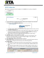 Preview for 27 page of RTA 460BMSTCP-NNA1 Product User Manual