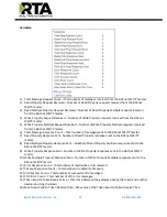 Preview for 73 page of RTA 460BMSTCP-NNA1 Product User Manual