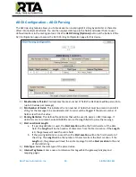 Preview for 30 page of RTA 460BMTCP-NNA1 Product User Manual