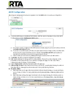 Preview for 22 page of RTA 460BMTCP-NNA4 Product User Manual