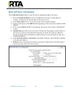 Preview for 18 page of RTA 460BSDFM-NNA1 Product User Manual