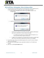 Preview for 22 page of RTA 460BSDFM-NNA1 Product User Manual