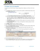 Preview for 29 page of RTA 460BSDFM-NNA1 Product User Manual