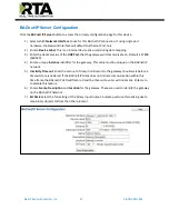 Preview for 17 page of RTA 460BSTCP-NNA4 Product User Manual