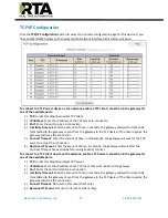 Preview for 27 page of RTA 460BSTCP-NNA4 Product User Manual