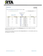 Preview for 40 page of RTA 460BSUS-NNA4 Product User Manual