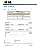 Preview for 43 page of RTA 460BSUS-NNA4 Product User Manual