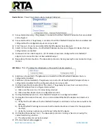 Preview for 53 page of RTA 460ECBC-NNA1 Product User Manual