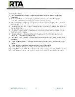 Preview for 55 page of RTA 460ECBC-NNA1 Product User Manual