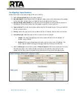 Preview for 18 page of RTA 460ECETC-NNA1 Product User Manual