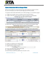 Preview for 31 page of RTA 460ECETC-NNA1 Product User Manual