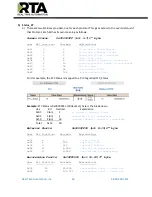 Preview for 44 page of RTA 460ECETC-NNA1 Product User Manual