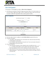 Preview for 56 page of RTA 460ECETC-NNA1 Product User Manual